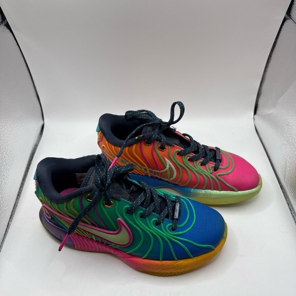 Other - NIKE LEBRON XXI YOUTH size 3Y Basketball Shoes Multicolor Sneakers HF6819 -400